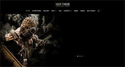 Desktop Screenshot of nightterrorshauntedfarm.com